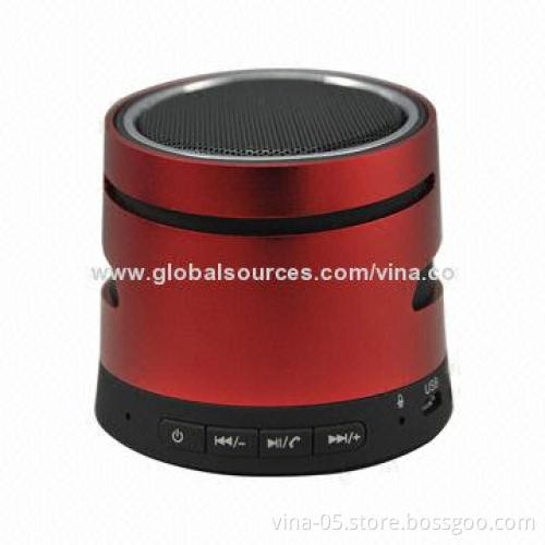 2013 New and Hot Hand-free Call Bluetooth Speaker for Smartphones with 600mAh Battery Capacity